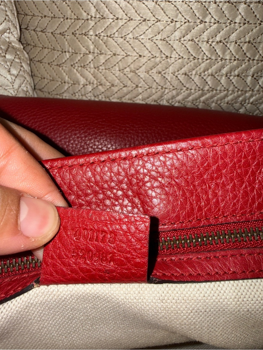 Gucci GG Marmont Red Medium - Picture 3 of 7